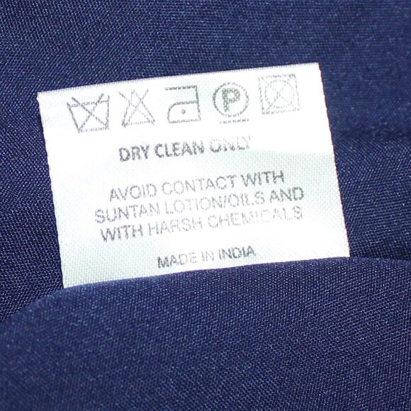 Saloni Bea Watercolor Blue Floral Button up lined  Dress woman's  US 8 - Picture 6 of 7